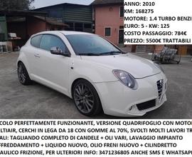 Alfa Romeo MiTo 1.4 QV 170 CV 2010 168000KM