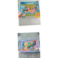 2 puzzle da pavimento Peppa Pig e Winnie the Pooh