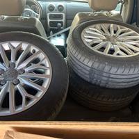 Cerchi con gomme audi 205-55-16