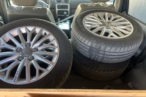 Cerchi con gomme audi 205-55-16