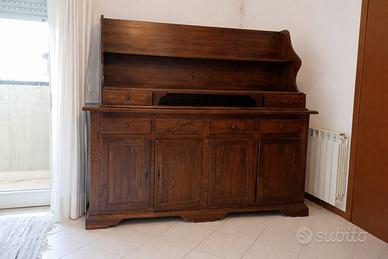 Credenza + Alzata in Arte Povera – Legno