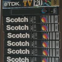 Videocassette VHS non usate