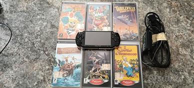 PSP-2004 Piano Black SLIM & LITE + Giochi