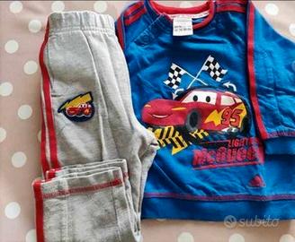 adidas/ Tuta grigia e rossa/ mc queen/ tuta bambin