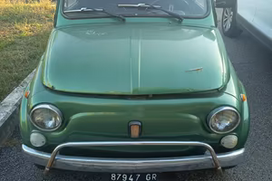 Fiat 500L (lusso) d’epoca- Targhe nere “GR”