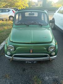 Fiat 500L (lusso) d’epoca- Targhe nere “GR”