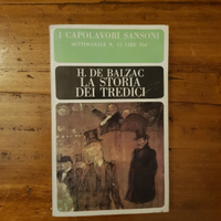 La storia dei tredici, libro De Balzac