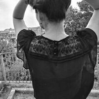 Maglietta nera, taglia 42