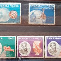 Panama 1966- Serie Joule Verne e Satelliti