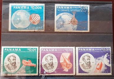 Panama 1966- Serie Joule Verne e Satelliti