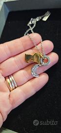Collana con luna e gattino S'Agapo