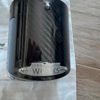 Copri scarico mini john cooper works carbonio