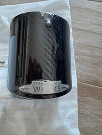 Copri scarico mini john cooper works carbonio