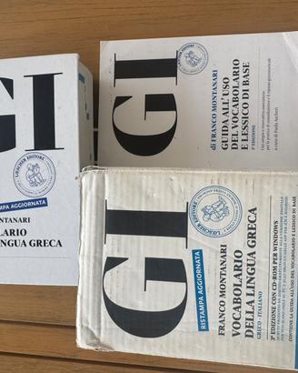 Vocabolario della lingua greca GI