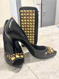 Scarpe tacco a spillo + pochette  PATRIZIA PEPE