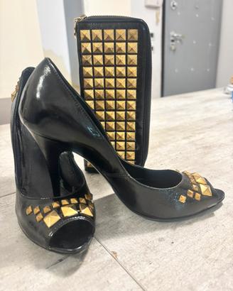 Scarpe tacco a spillo + pochette  PATRIZIA PEPE