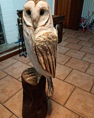 sculture in legno con motosega 