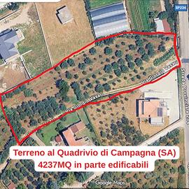 Terreno edificabile in Via Mattinelle, Campagna