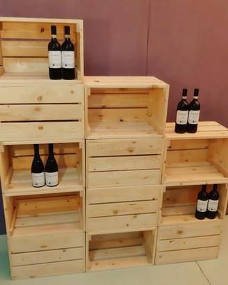 cassetta legno no frutta no ikea espositore arredo
