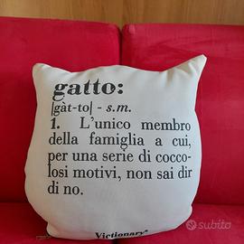Cuscino sagoma Gatto