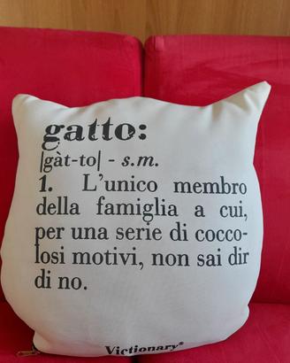 Cuscino sagoma Gatto