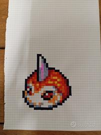 Pixel art Digimon 