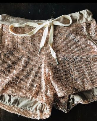 Shorts paillettes 