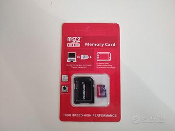 Lotto schede SD e microSD 4–16–32GB