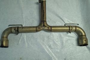 scarico marmitta finale terminale golf gti 7 mk7