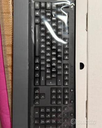 logitech g213 g 213 tastiera gaming nera