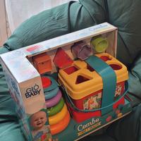  Giò Baby Combo: Torre e Incastri – NUOVO