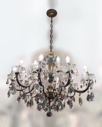 Lampadario anni ‘60 a ragno