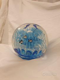 Globo x-large luminescente vintage soffiato a mano