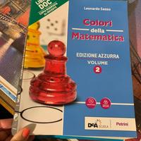 Libro colori della matematica azzurra