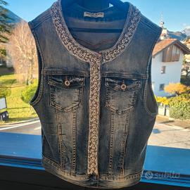 gilet in jeans