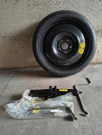 ruotino scorta con crick originale toyota 