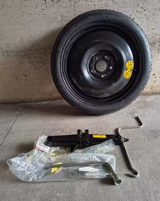 ruotino scorta con crick originale toyota 