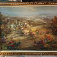 Quadro con paesaggio