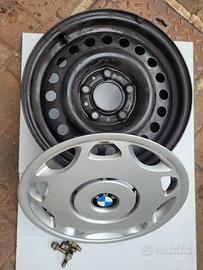 originali BMW completi di copriruota e bulloneria 
