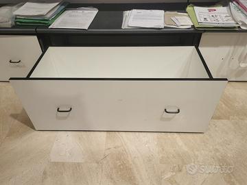 cassettoni sotto scaffalature 