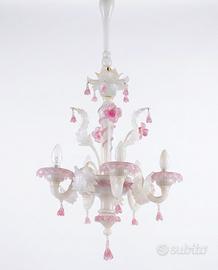 Lampadario Murano Anni 50 Antico