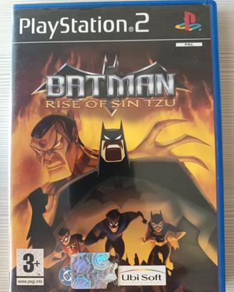 DC BATMAN: Rise of Sin Tzu Ps2