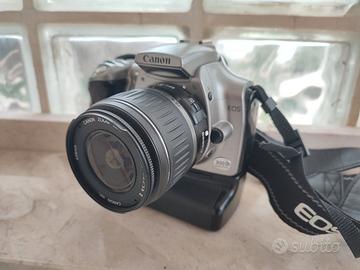 Canon 300d con battery grip.