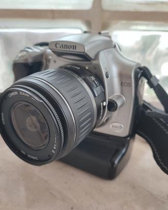 Canon 300d con battery grip.