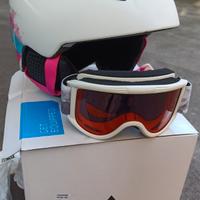 Casco sci Junior Xs e maschera