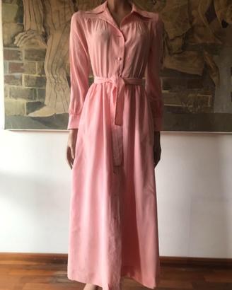 Vestaglia  Oleg Cassini    in seta         vintage