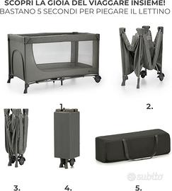 Kinderkraft JOY 2 Lettino Viaggio Bambini