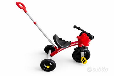 Triciclo Ducati per bambini + maniglione guida