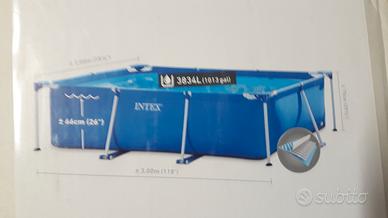 Piscina Intex 300x200x75