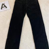 Pantalone di velluto nero Carrera taglia 48 uomo